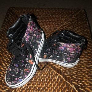 High Top Flower Vans